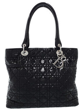 Christian Dior Cannage Quilted Tote Bag